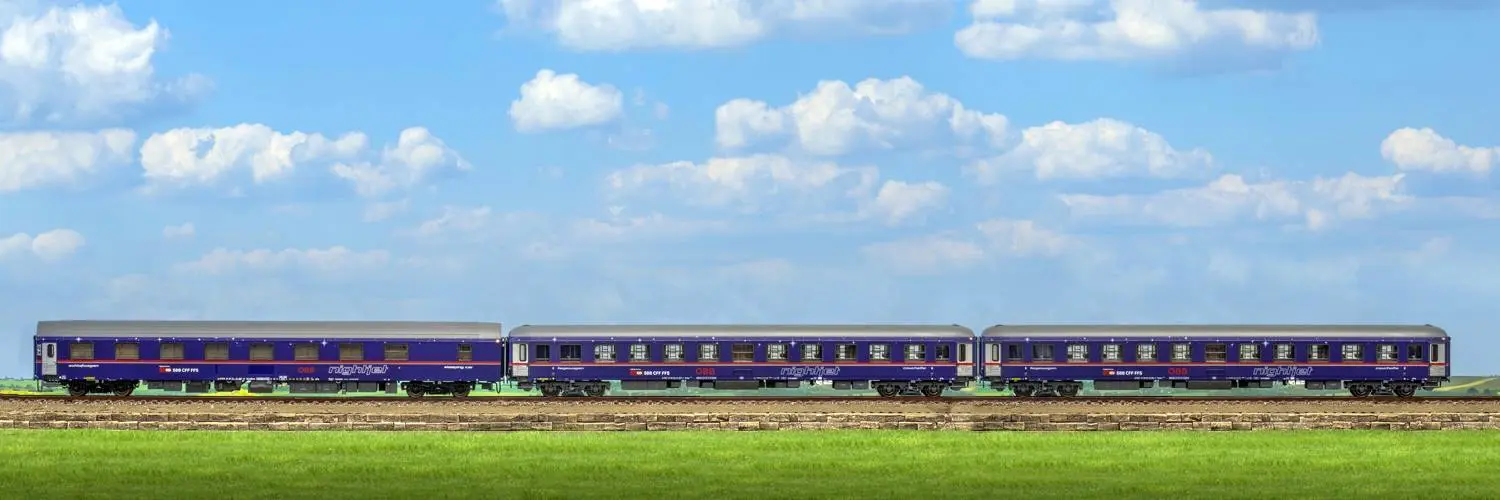 set vagoane  Nightjet ACME 55316