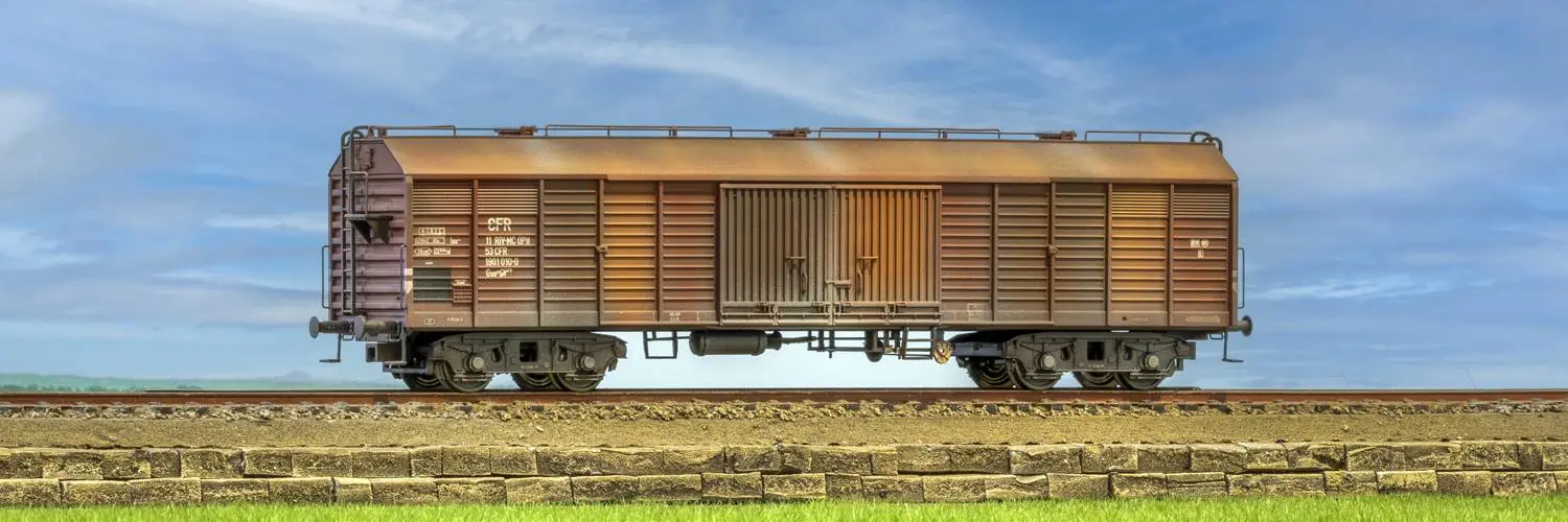 vagon inchis CFR Brawa 50409W