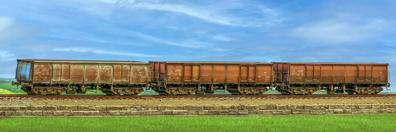 Set vagoane gondola HGD 45101