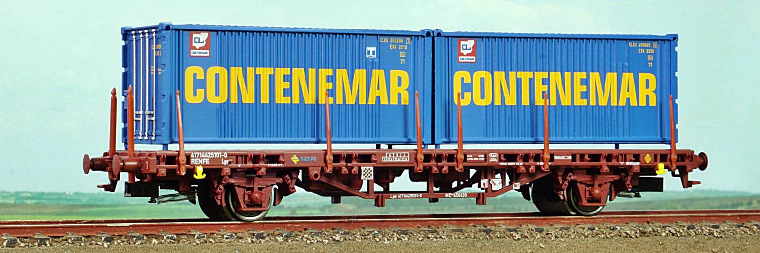 vagon platforma Electrotren 6032