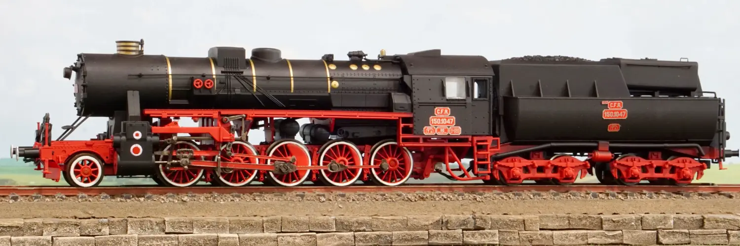 locomotiva abur CFR 150.1047  Liliput HGD12005