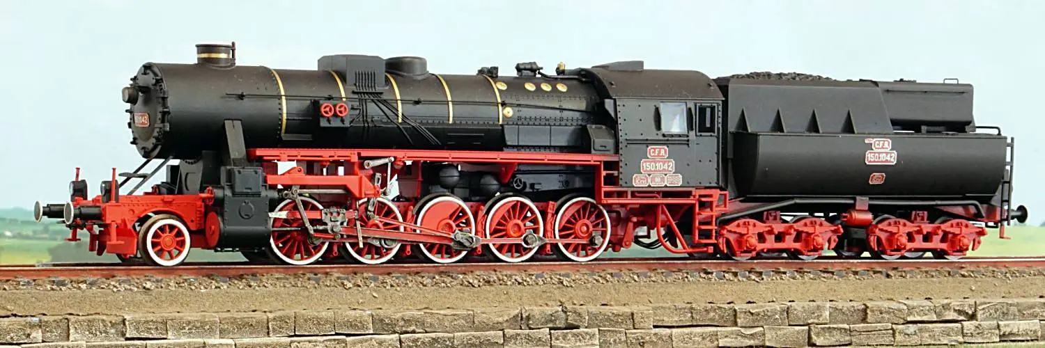 locomotiva abur CFR 150.1042  Liliput HGD12007