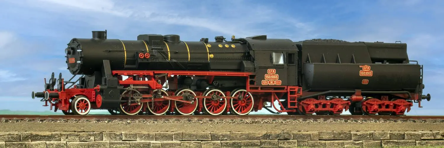 locomotiva abur CFR 150.1065  Liliput HGD12009