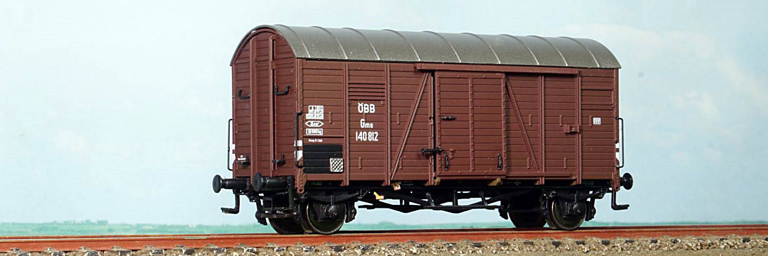 vagon marfa inchis Exact Train 20275